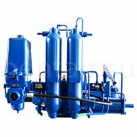 Четвертьоборотные пневмогидроприводы GPO Четвертьоборотные пневмогидроприводы GPO