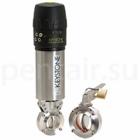 Гигиенические поворотно-дисковые заслонки Keystone 250/251