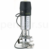 Двусторонний гигиеничный поршневой клапан 269J+